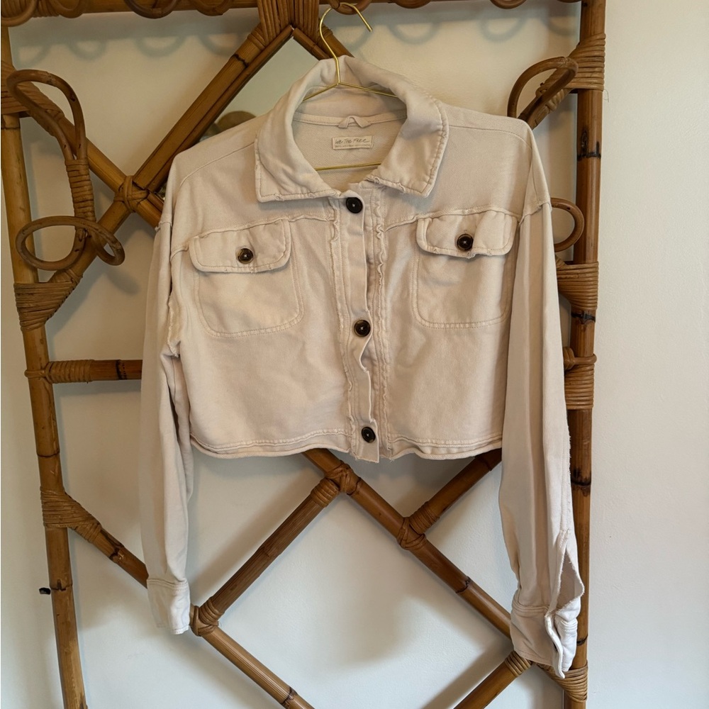 We the Free Cropped Sunday Shirt